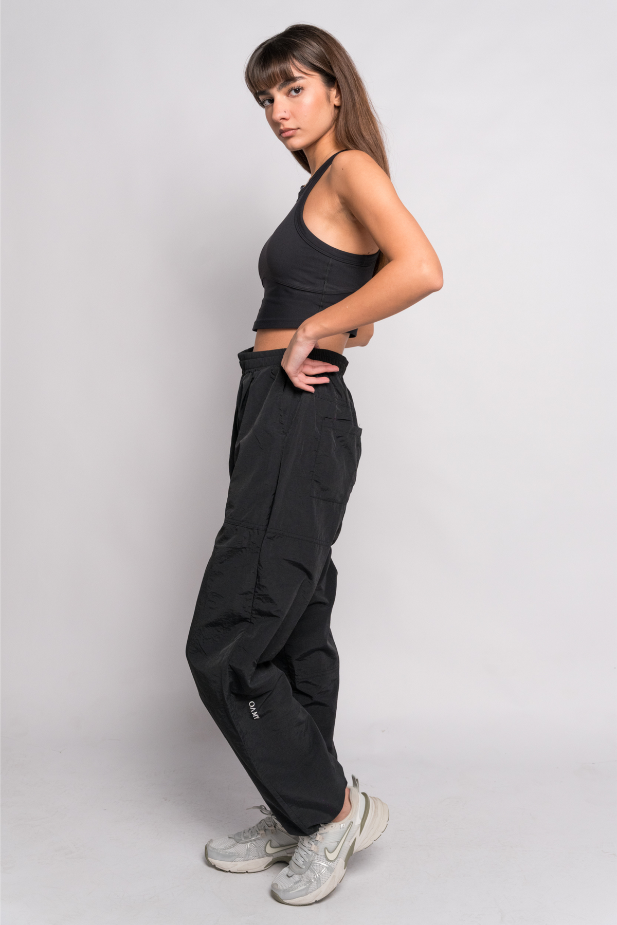 OAMY Adjustable Straight Pant in Black