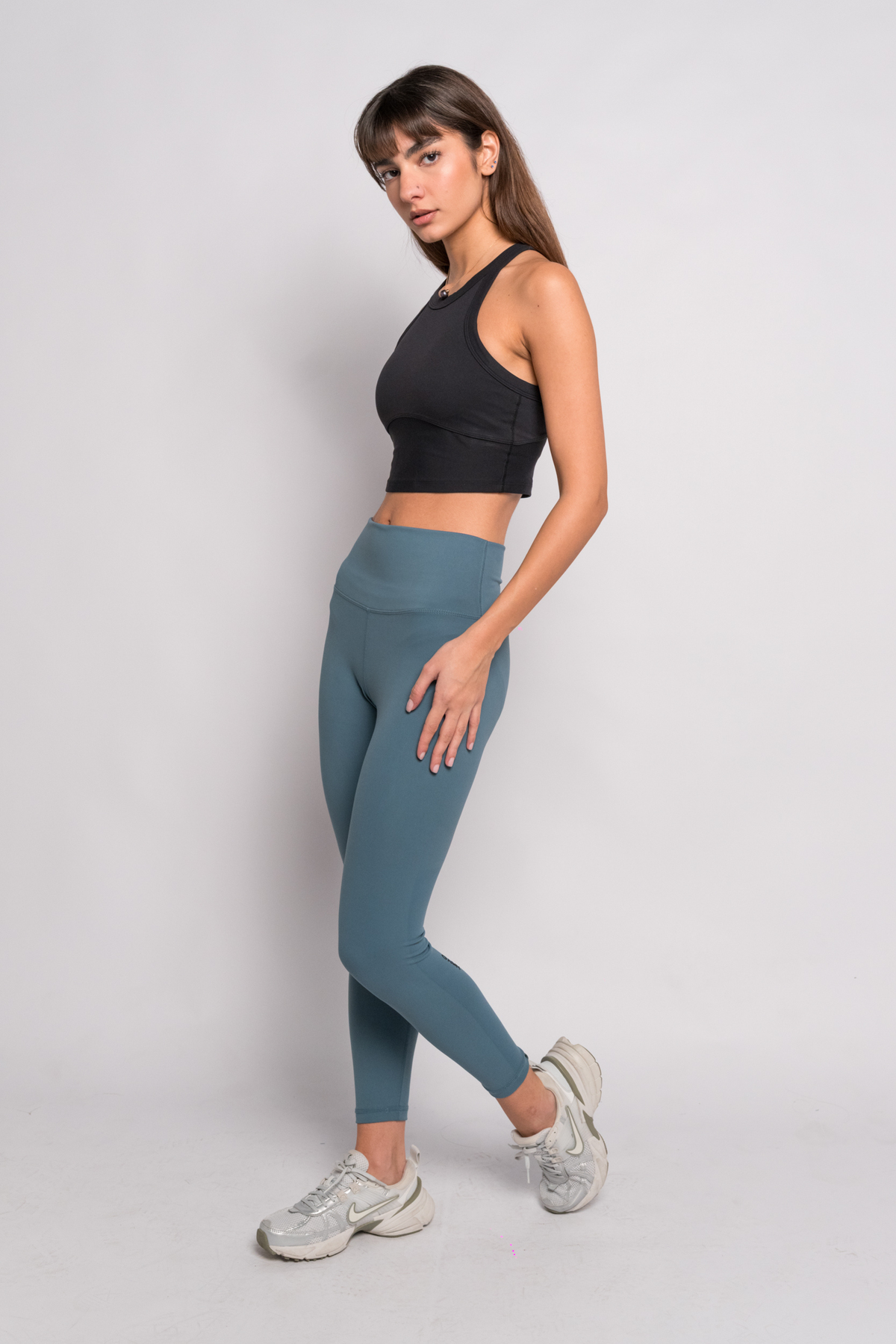 OAMY Soft Skin High Waisted Legging in Petrol