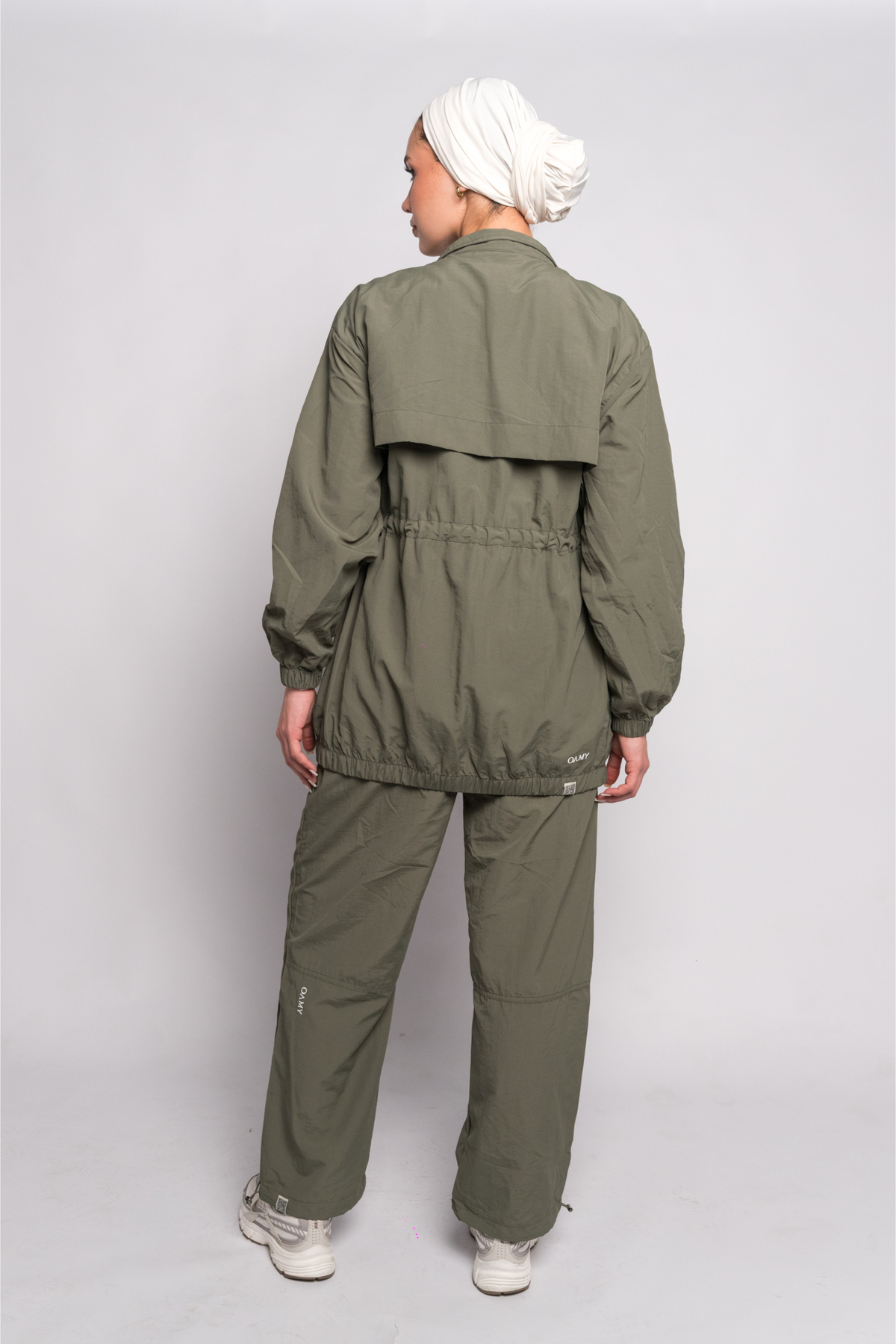OAMY Utility Zip Jacket in Olive
