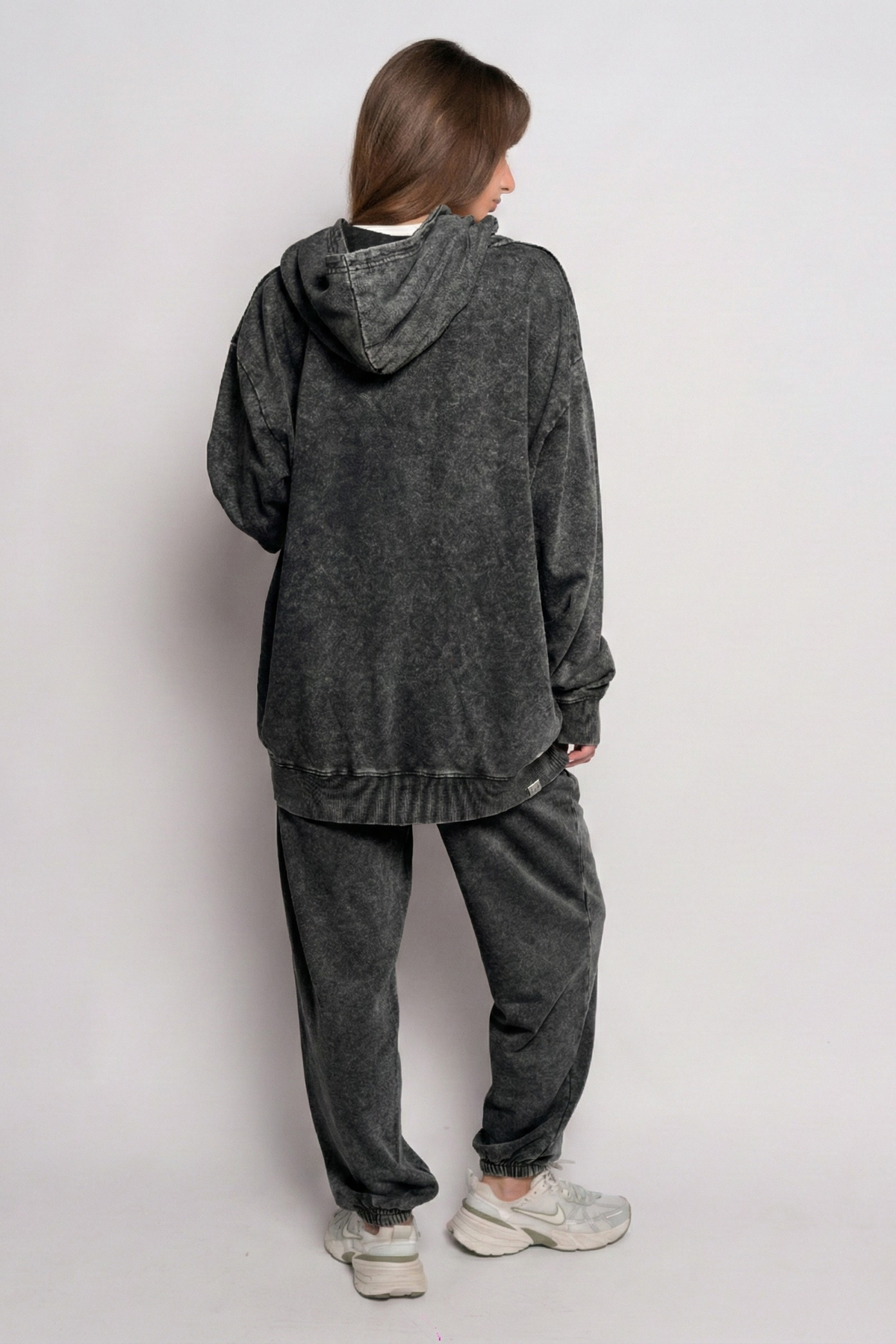 OAMY Soft Lounge Zip Set in Black