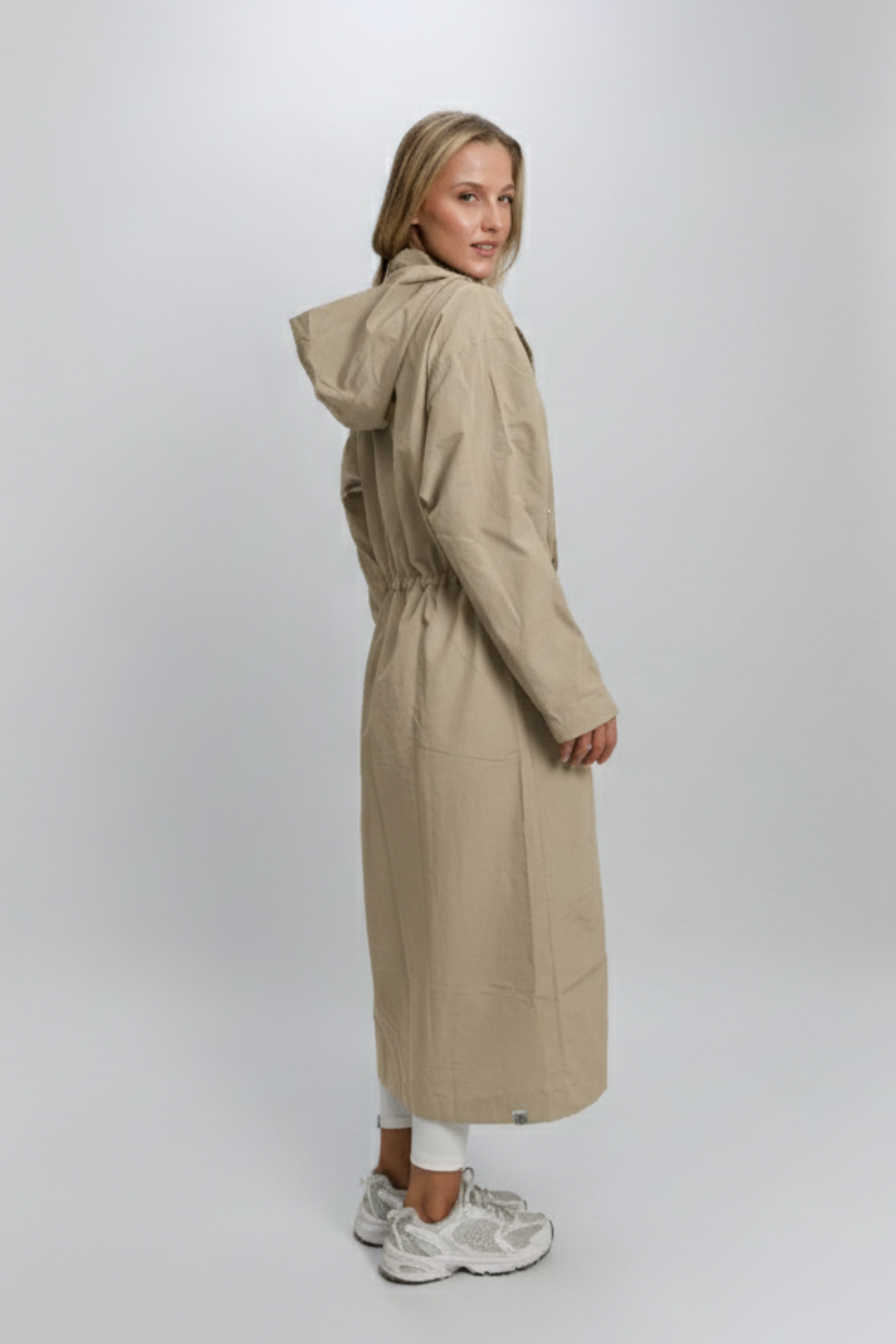 Relaxed Longline Zip Jacket