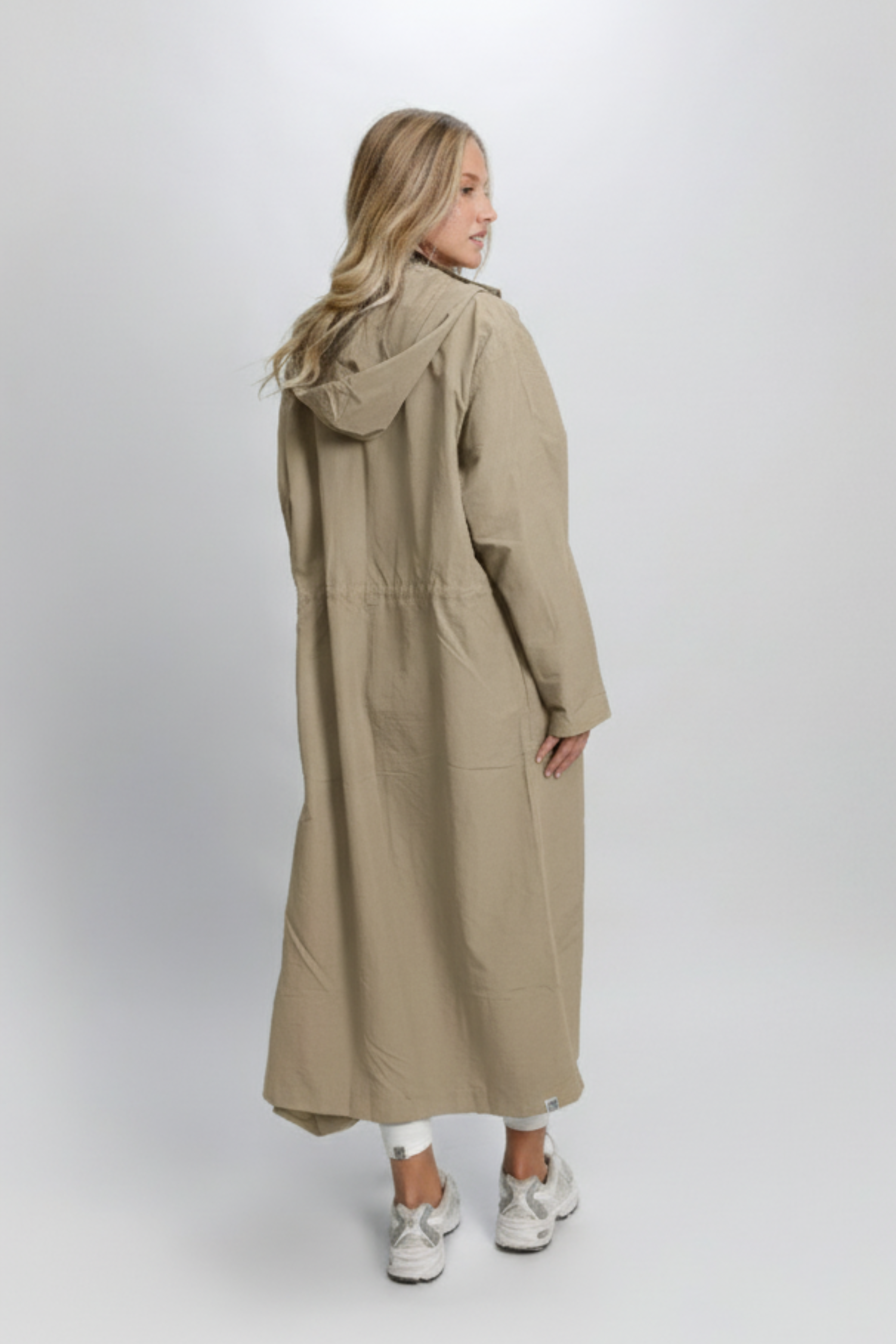 Relaxed Longline Zip Jacket