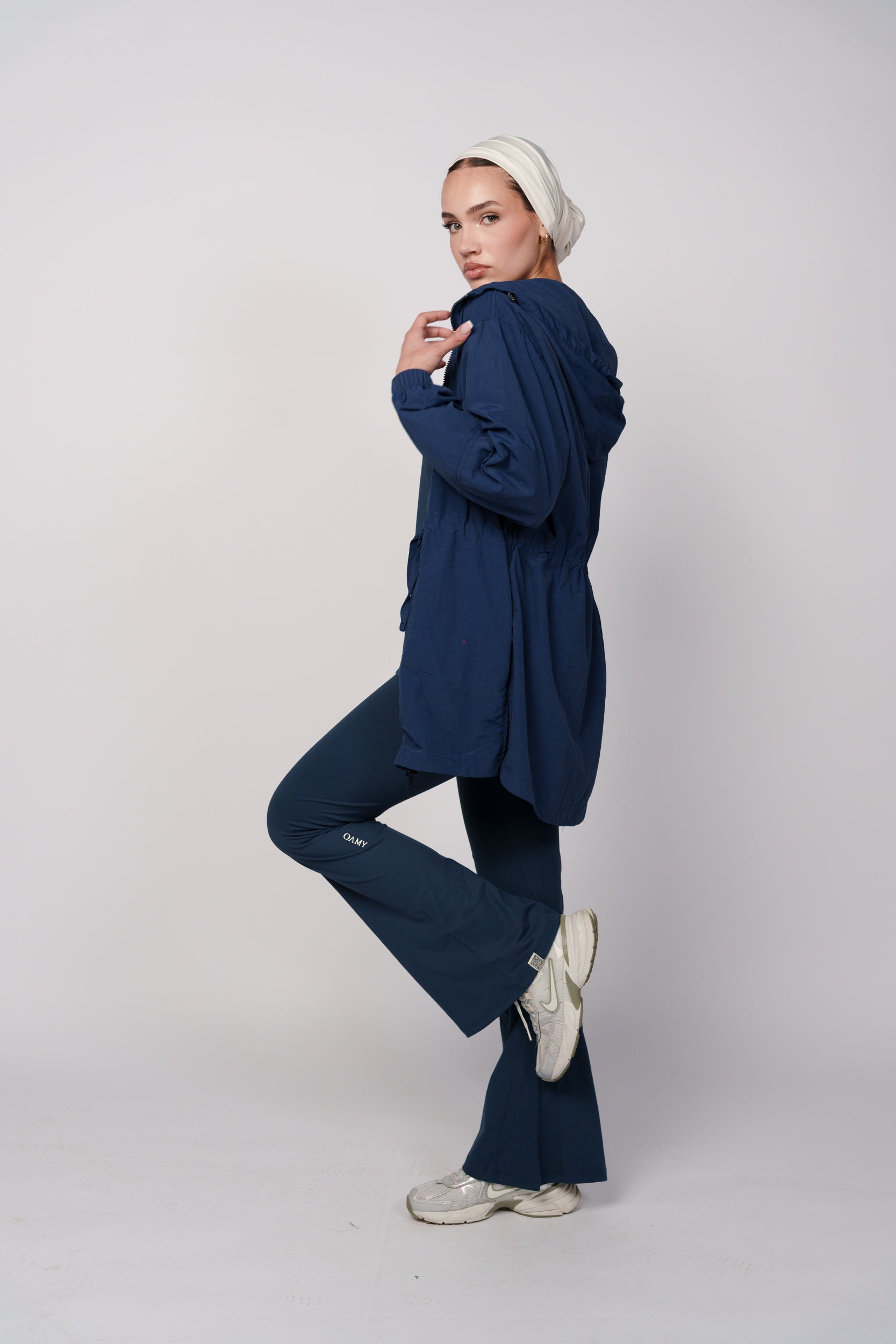 OAMY Relaxed Zip Jacket Navy