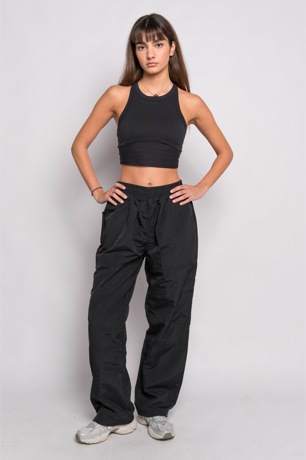 OAMY Adjustable Straight Pant in Black
