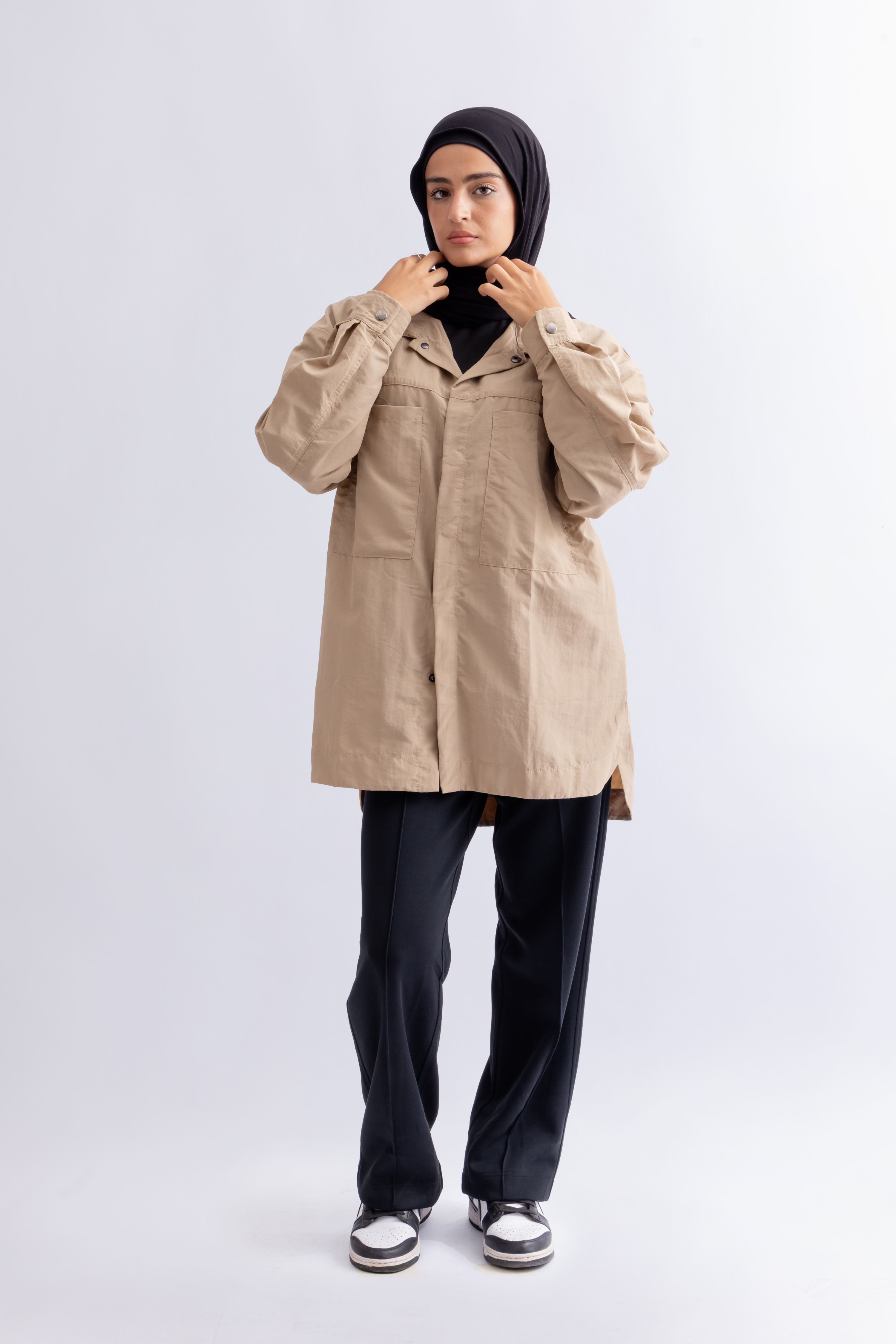 Oversized Shirt Jacket