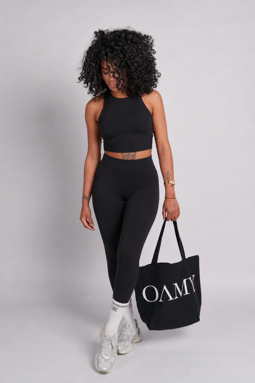 OAMY Soft Skin High Waisted Legging in Black