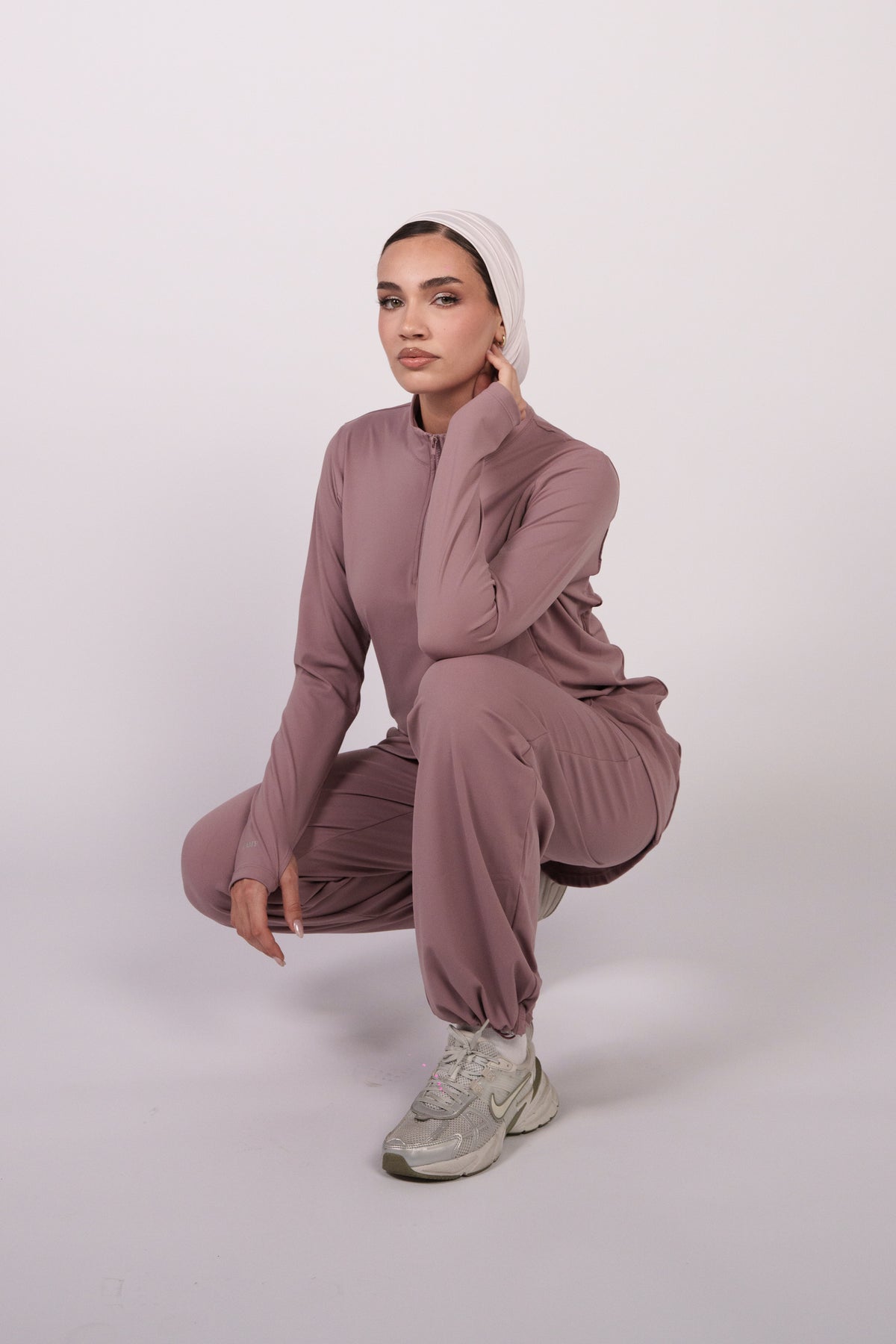 OAMY Modest Active Set in Dusty Rose