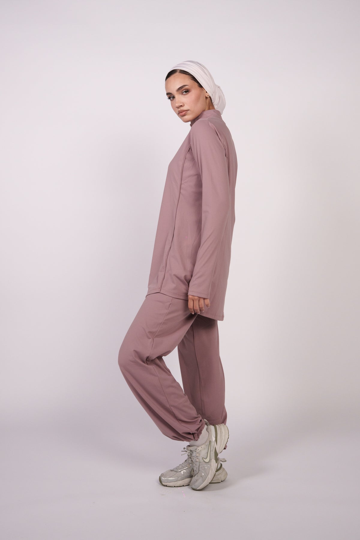 OAMY Modest Active Set in Dusty Rose