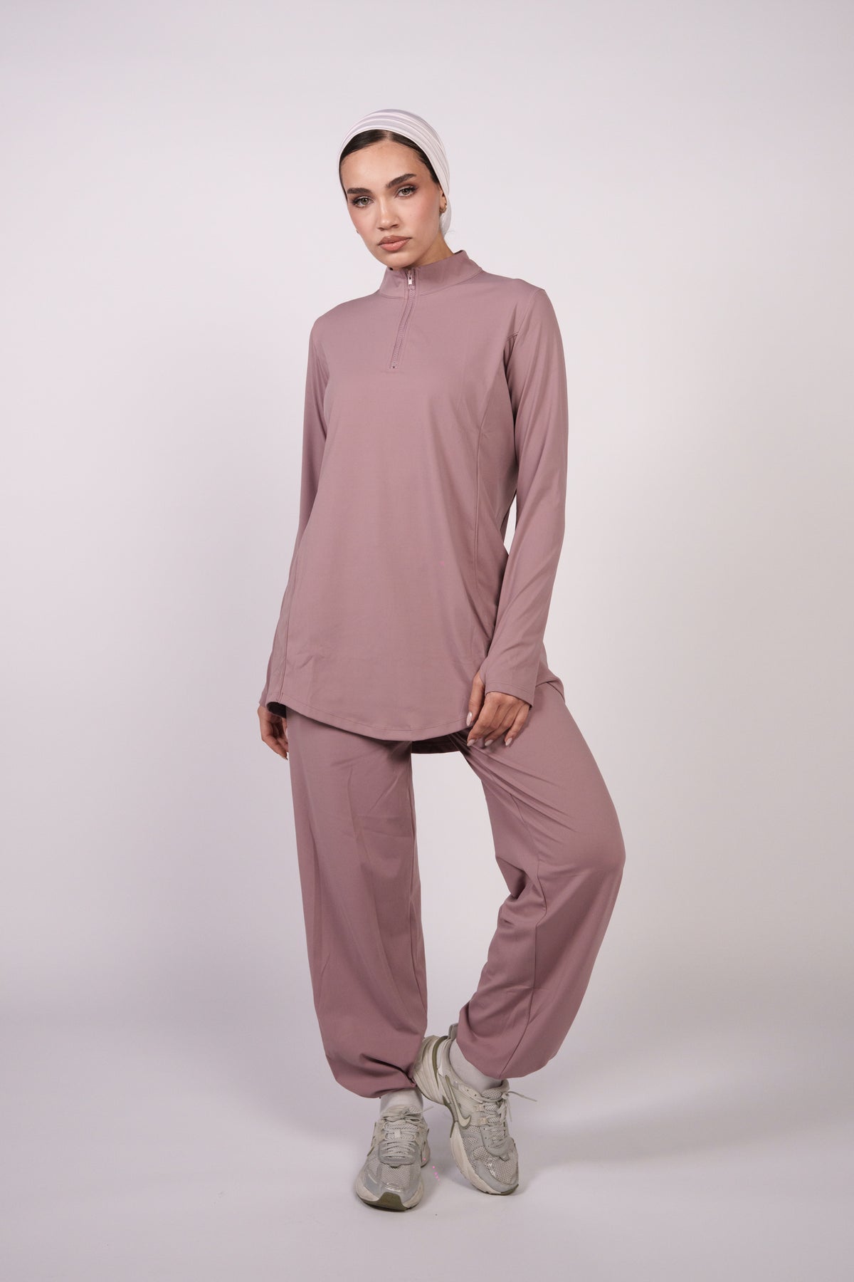 OAMY Modest Active Set in Dusty Rose