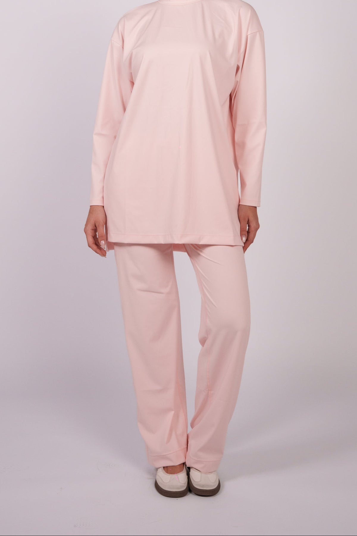 OAMY Straight Leg Yoga Pant in Powder Pink