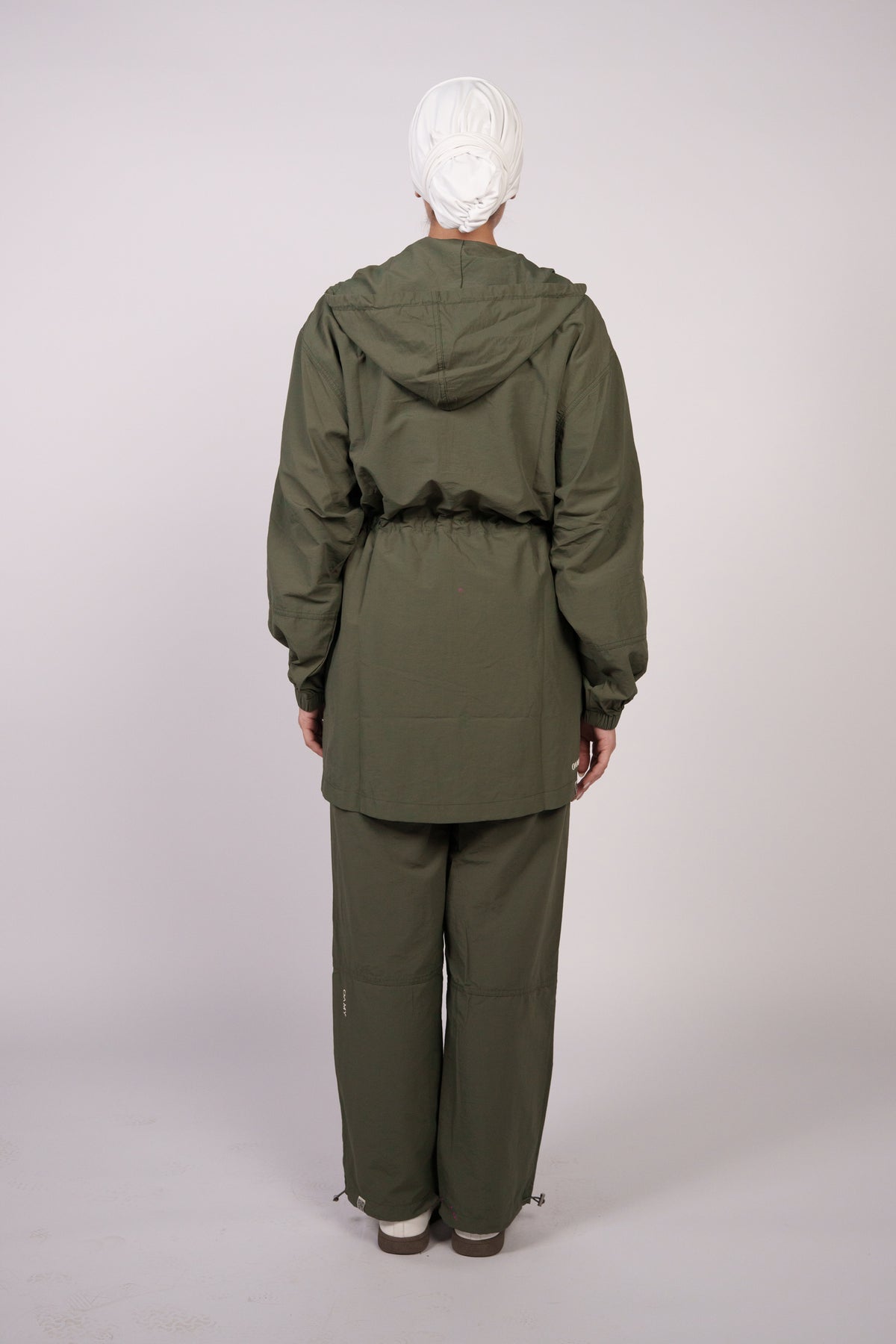OAMY Relaxed Zip Jacket in Olive