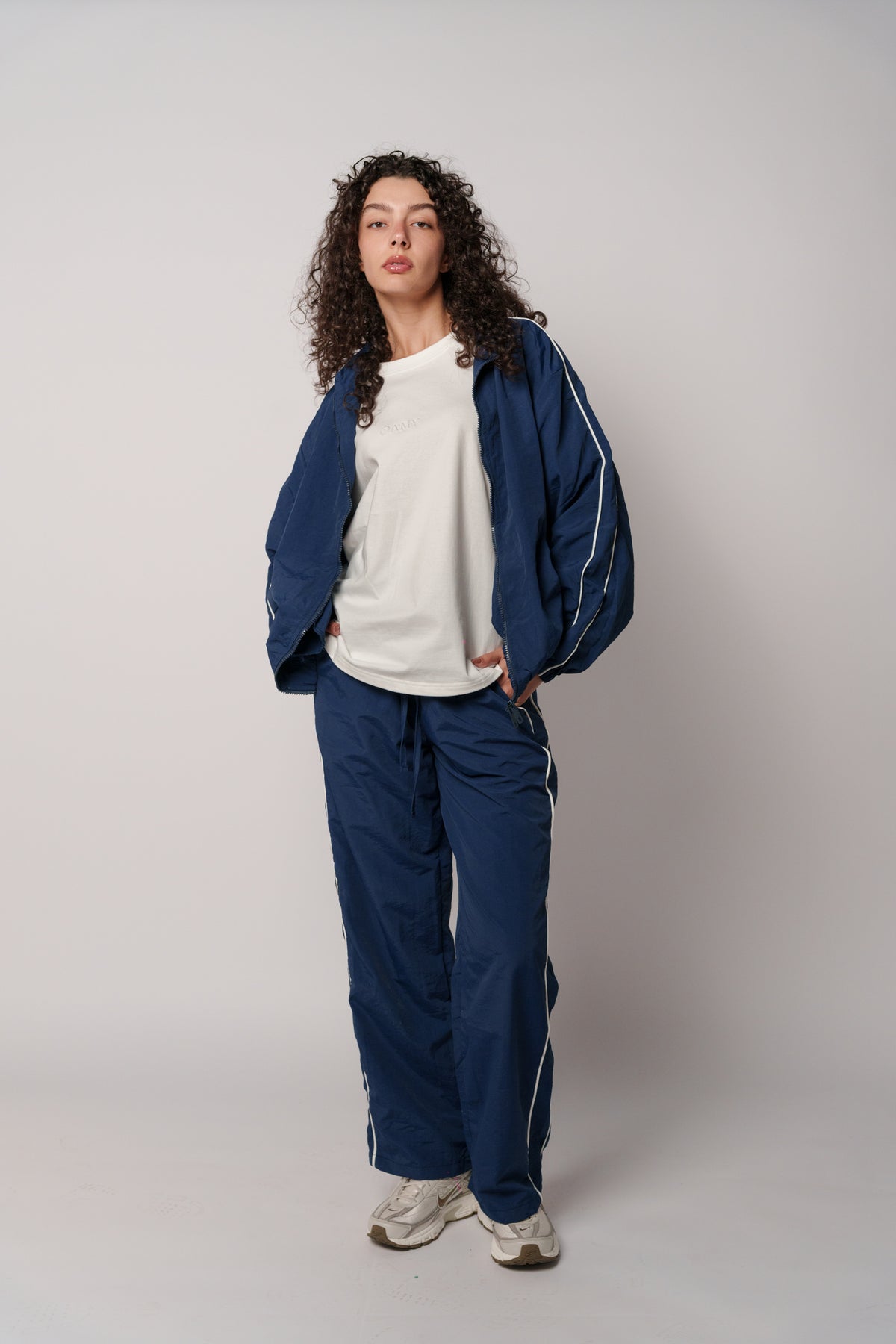 OAMY Contrast Panel Track Set in Navy