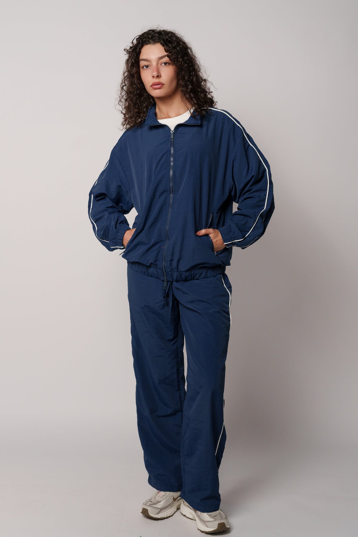 OAMY Contrast Panel Track Set in Navy