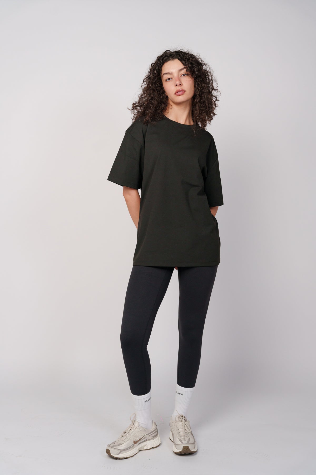 OAMY Oversized Softskin T-Shirt in Black