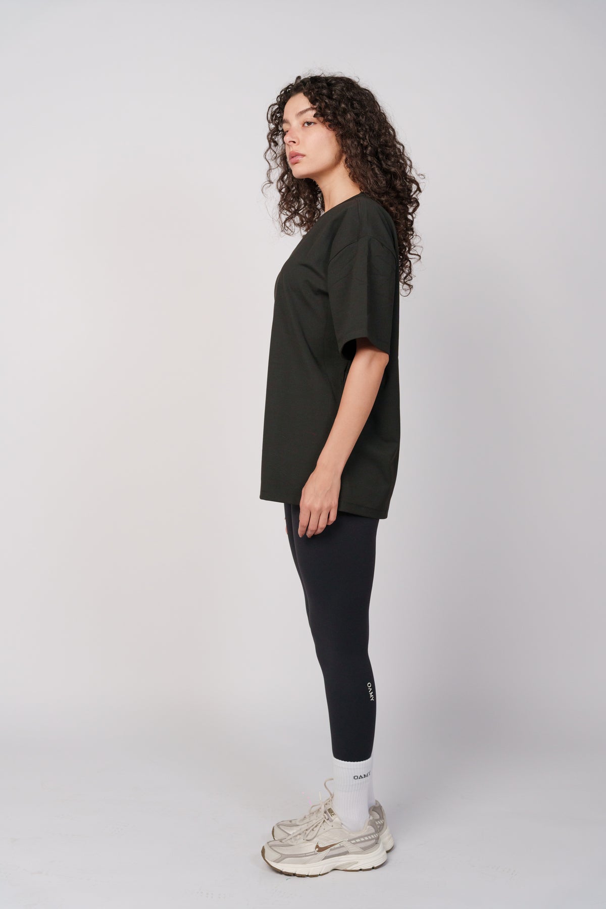 OAMY Oversized Softskin T-Shirt in Black