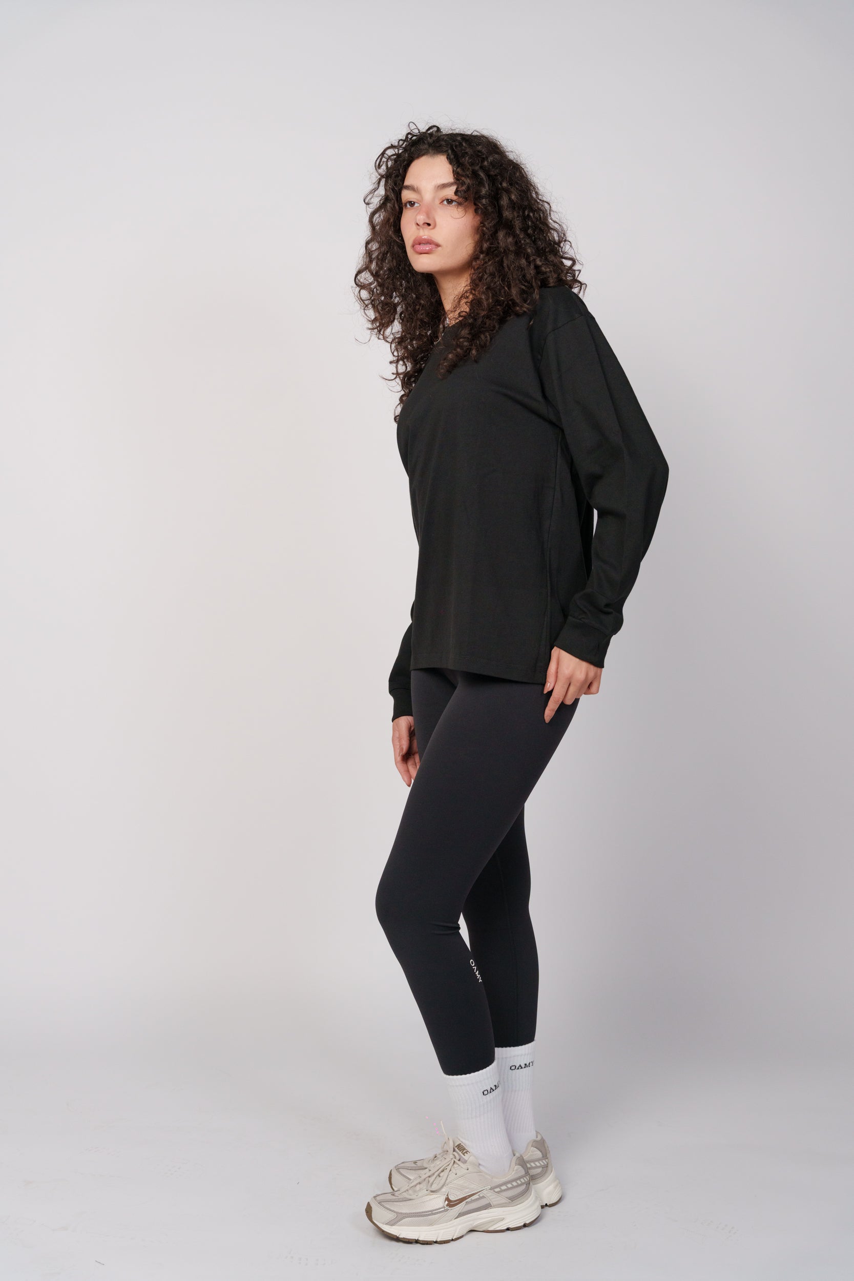 Relaxed Fit Long Sleeve T-Shirt