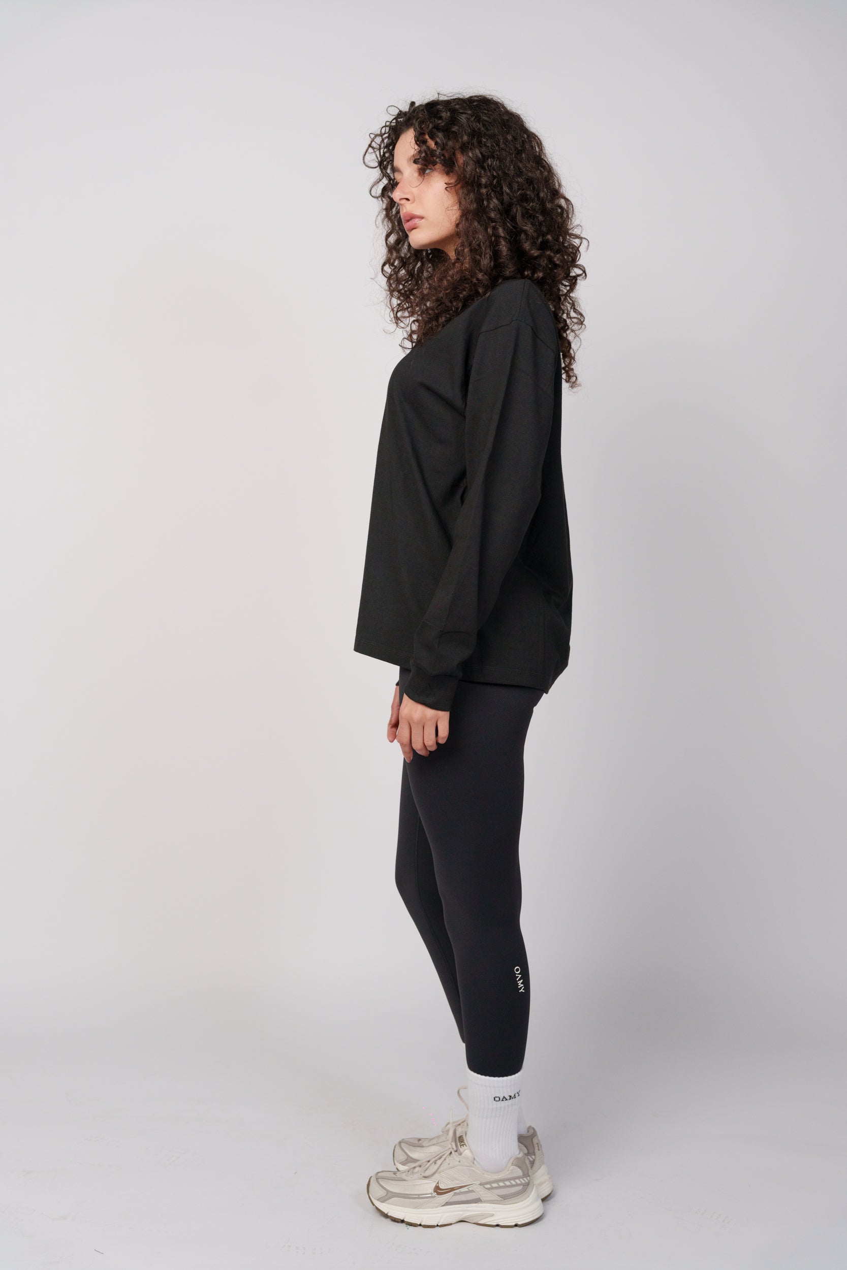 Relaxed Fit Long Sleeve T-Shirt