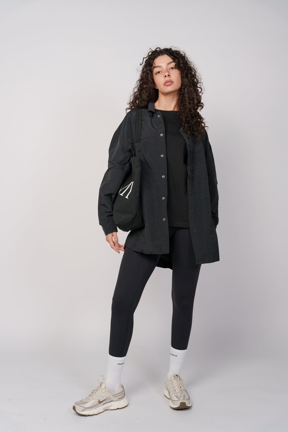 OAMY Oversized Softskin T-Shirt in Black