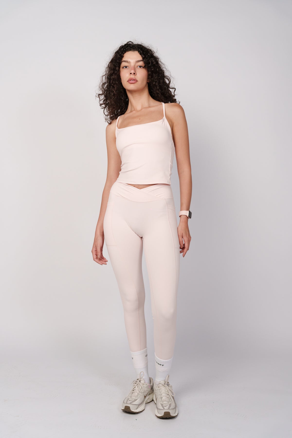 OAMY Soft Wrap Legging in Powder Pink