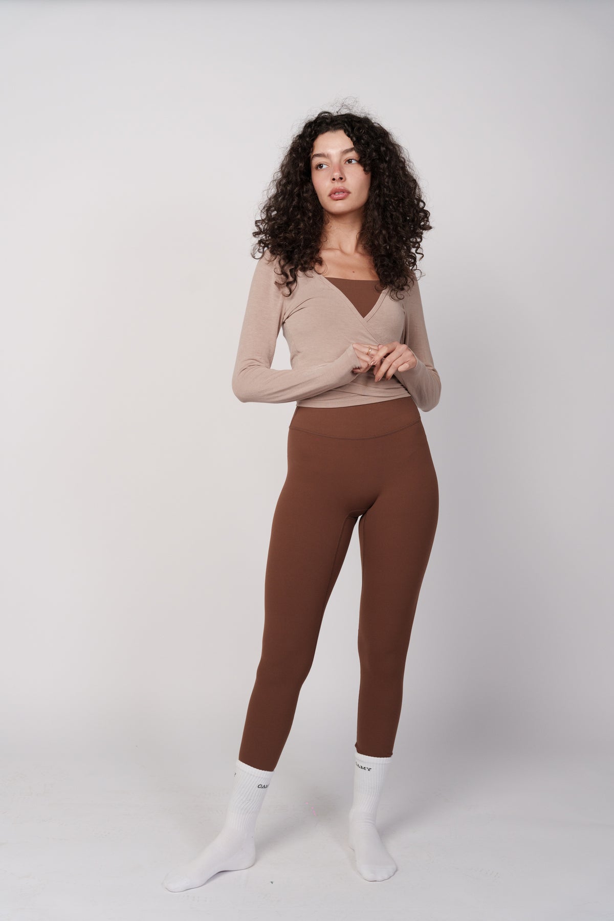 OAMY Seamless UltraSculpt Legging in Brown