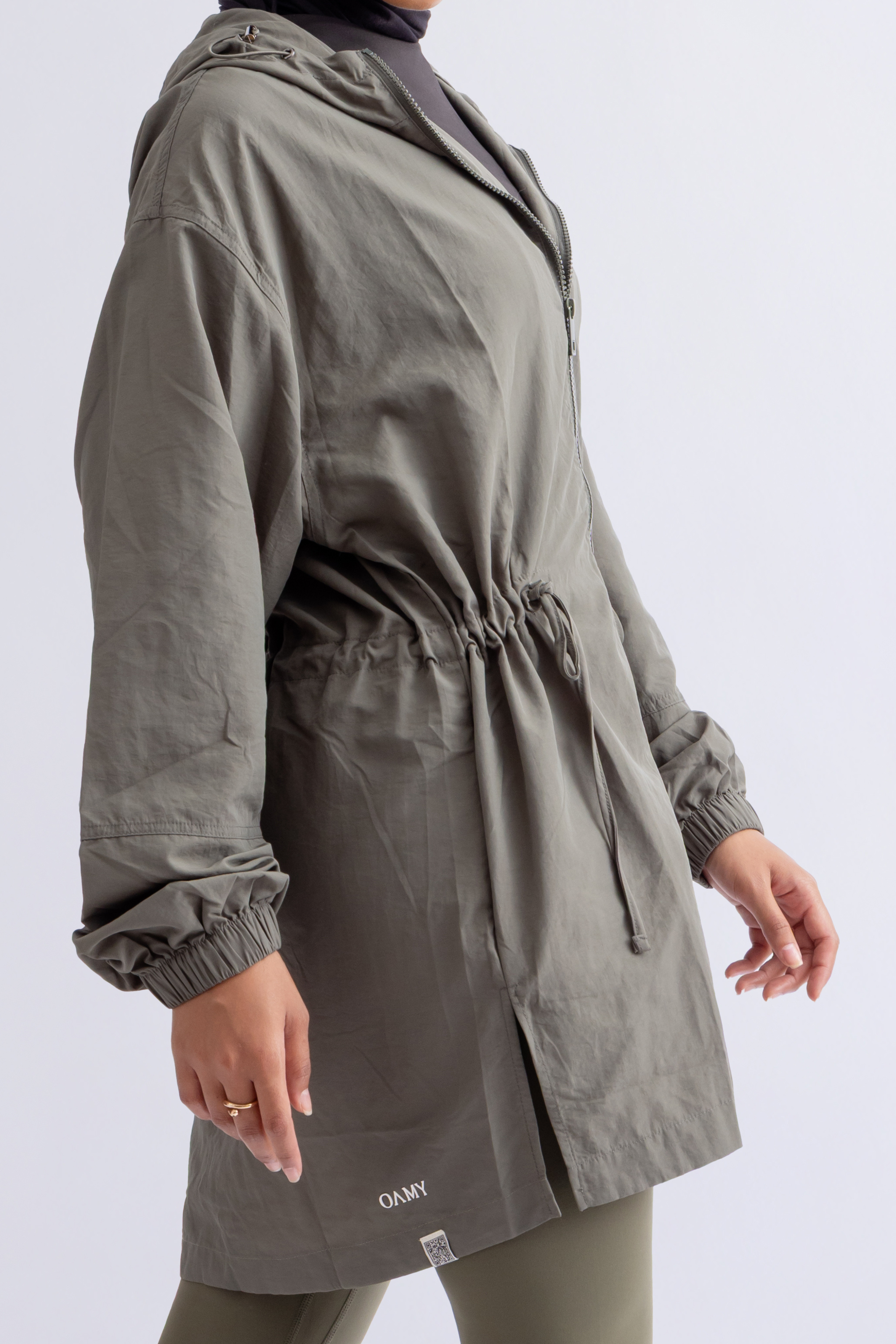 Relaxed Zip Hoodie