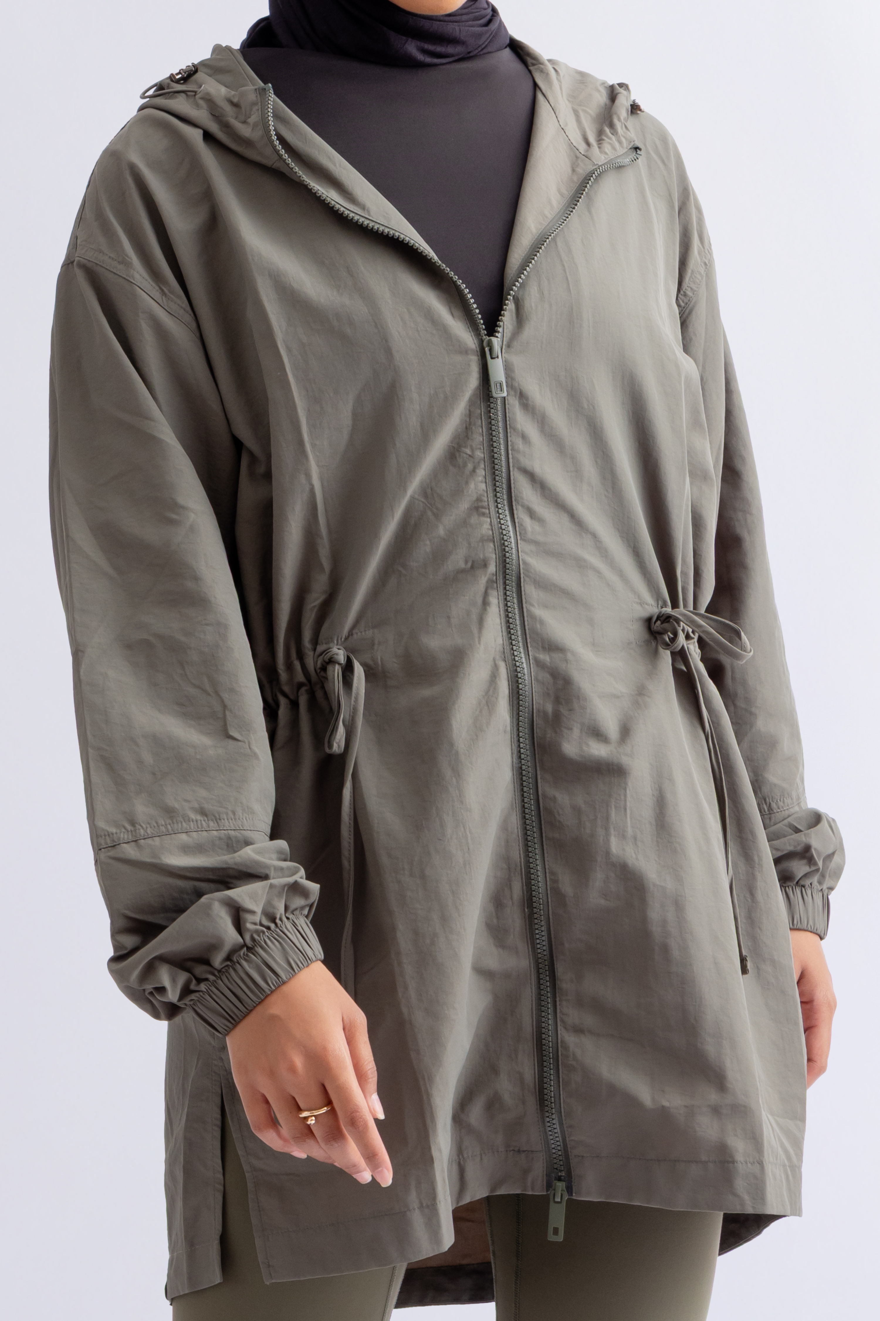 Relaxed Zip Hoodie