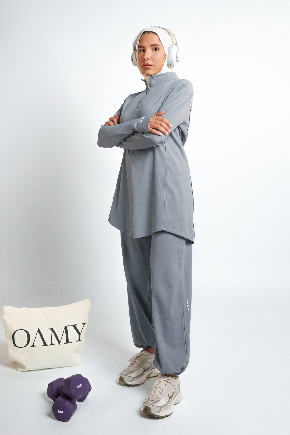 OAMY Modest Active Set in Blue Marine