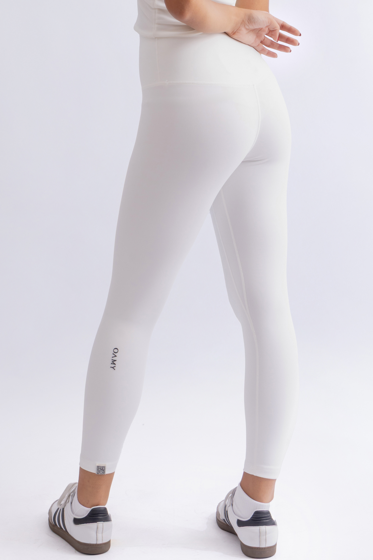 OAMY Soft Skin High Waisted Legging in White